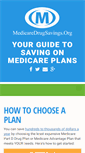 Mobile Screenshot of medicaredrugsavings.org